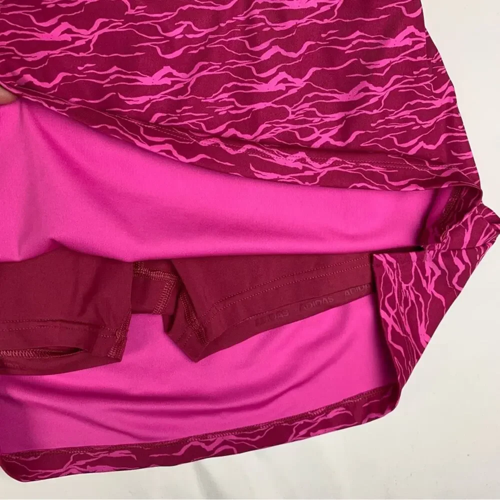 adidas pink patterned